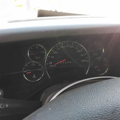 Chevrolet Express 3500 2015 furgoneta OE velocímetro calibre grupo 97 k millas Foto 1 de 4