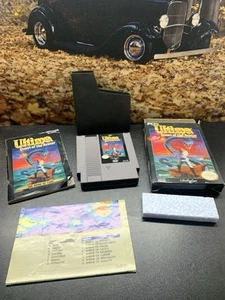 Ultima Quest of the Avatar NES Complete in Box CIB w/ Dungeon and World Map - Picture 1 of 15