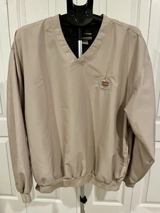 Classic Cadillac Golf Pullover Windbreaker Cutter & Buck Casual Size L - Picture 1 of 7