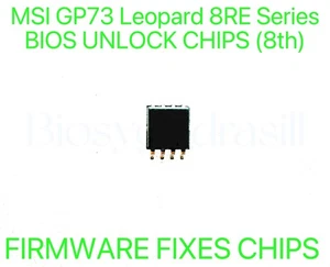 MSI GP73 Leopard 8RE Series, ADMIN NO PASSWORD FIRMWARE FIXES BIOS CHIP - Afbeelding 1 van 1