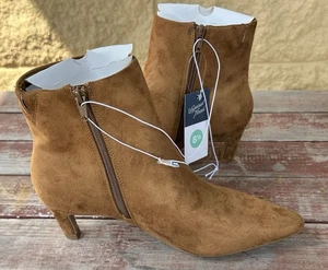 Mujer Taylor Kitten Tacón Botines Tostado Universal Hilo Talla 7 - Imagen 1 de 8