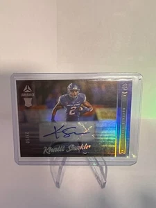 Khalil Shakir 2022 Panini Luminance Rookie RC Auto Autograph Blue /50 Bills - Bild 1 von 2