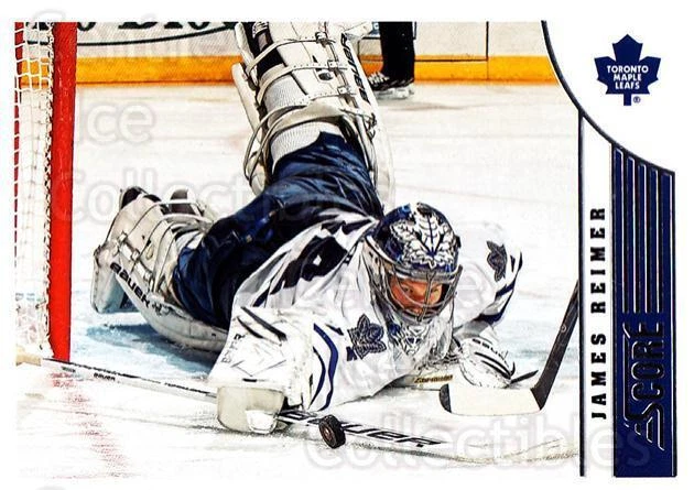 2013-14 Score #485 James Reimer - Image 1 of 1