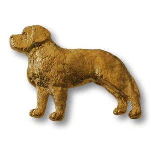 Saint Bernard Pin - 24K Gold Plated - Picture 1 of 2