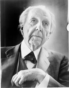 Fotografia Frank Lloyd Wright - Foto d'epoca del 1954 - Foto 1 di 1