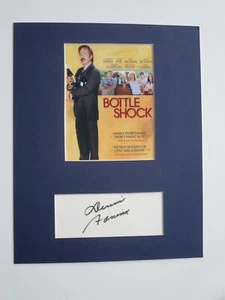 Alan Rickman in ""Bottle Shock"" und Dennis Farina Autogramm als Maurice - Bild 1 von 2
