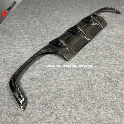 Labio difusor de parachoques trasero de fibra de carbono para Mercedes Benz SLK55 AMG R171 2005-2008 Foto 1 de 4