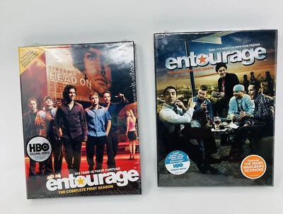 Entourage HBO Season 1 And 2 Complete DVD Boxed Sets NEW SEALED - Image 1 of 2
