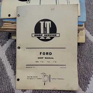 Ford I&T Shop Manual Service Repair Maintenance FO-4 Series 2N 6N 9N Tractors - Picture 1 of 3