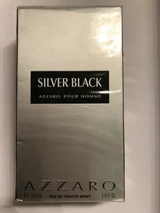 Silver Black by Azzaro Eau De Toilette Spray 3.4 oz For Men - Picture 1 of 3