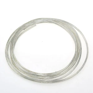 2 Core Flat/Round Transparent PVC Electrical Cable Copper Wire Home Lighting - Picture 1 of 5