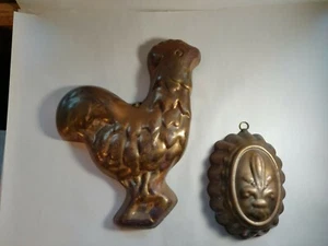 Vintage Copper Molds Kitchen Decor (CosDecor004) - Picture 1 of 6