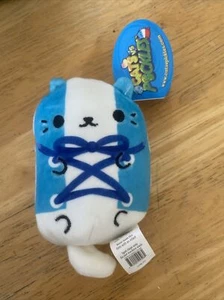 Cats vs Pickles 4" Series 2 #175 Lacey Blue Shoe Sneaker Plush Bean Bag w Tags - Picture 1 of 6