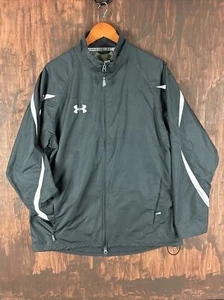 Under Armour UA Full Zip Performance Sideline Jacket Black Men’s Medium 2007 GUC - Picture 1 of 13