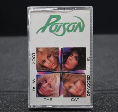 Look What The Cat Dragged In - Poison (Cassette, Album, 1986) Foto 1 de 4