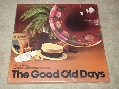 Arthur Fiedler "Good Old Days" Boston Pops [Time Life] 3 LP Set Still SEALED NEW - Image 1 of 2