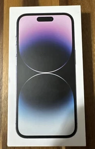 Apple iPhone 14 Pro - 128 GB - Deep Purple (Unlocked) Esim New Sealed MQ1D3LL/A - Picture 1 of 6