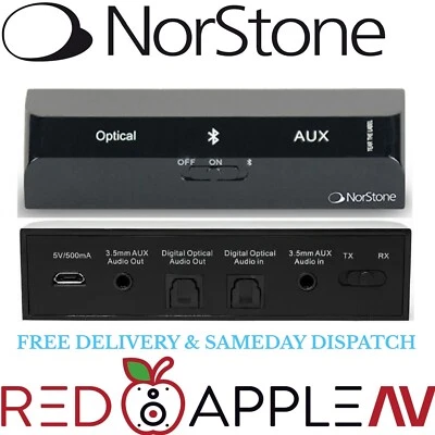 Norstone HD Bluetooth aptX Transmitter/Receiver Connect To Your HiFi - Image 1 of 3