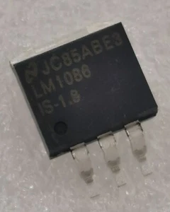 LM1086IS-1.8/NOPB National Semi Voltage Regulator Output 1.5A DDPAK/TO-263-3 - Picture 1 of 3