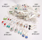 50Pcs / 50Pairs Dangle Earrings Wholesale Lot's Mix Gemstones Jewellery