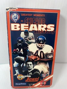 Greatest Moments in Chicago Bears History (1994) - VHS-Film - NFL Football - Bild 1 von 2