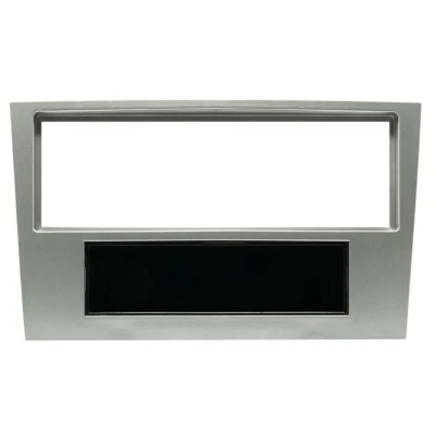 OPEL MERIVA 2007 2009 -MASCHERINA AUTORADIO 1iso-COLORE ARGENTO - Immagine 1 di 2