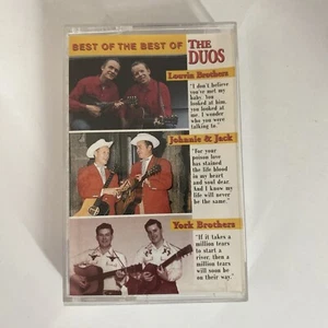 Louvin Brothers Johnnie & Jack York Brothers The Best Of The Duos (1997 Cassette - Picture 1 of 6