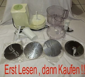 Braun 4243 4258 4259  Küchenmaschine Ersatzteile Rührbesen Deckel Schüssel Reibe - Bild 1 von 20