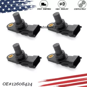 4PCS Engine Camshaft Position Sensor For Chevrolet GMC Pontiac Cadillac 12608424 - Picture 1 of 19