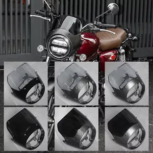 Headlight Cover Deflector Windshields Windscreen For Honda H Ness CB GB 350 S RS - Bild 1 von 89