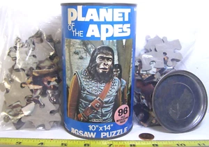 H-G Spielzeug Planet der Affen Puzzle 1967 10" x 14" 96-teilig Apjac Productions - Bild 1 von 2