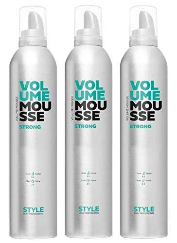 Dusy Style Volume Mousse Schaumfestiger strong 400ml 3er Pack (28,25 EUR/l)