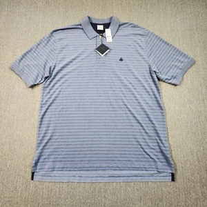 BROOKS BROTHERS 1818 Mens XL Performance Polo Original Fit Golf Casual Split Hem - Picture 1 of 10