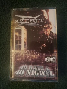 Xzibit 40 Days 40 Nights Cassette Tape Rap - Picture 1 of 5