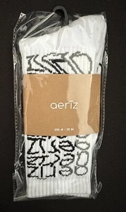 Aeriz Brand Authentic White Signature Merch Socks BRAND NEW!!!!! UNISEX - Picture 1 of 3