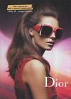 DIOR Eyewear 1-Page PRINT AD Fall 2008 DARIA WERBOWY beautiful woman