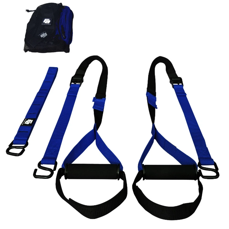 Entrenadores corporales Fit Active Sports con suspensión de doble correa para entrenamientos de cuerpo completo Foto 1 de 4