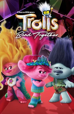 AA5733 Trolls Film By Mike Mitchell 2016 Cast Movie Poster 11x17 - Image 1 of 4