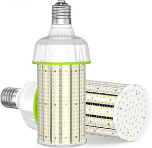 120W LED Corn Bulb Lighting High Bay Security Light Replace 500W Metal Halide UL - Picture 1 of 12