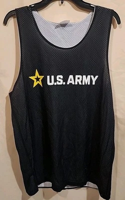 US Army Black Knights Basketball Jersey Men Size Large Be All You Can Be 2 Sided - Image 1 of 4