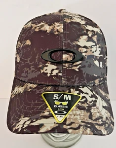 Oakley Tincan Hat Tiger Camo Desert Low Profile Flex Fitted Small / Medium NEW - Picture 1 of 10
