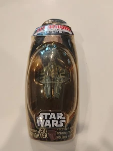 NIBStar Wars Titanium Series (2006) Obi-Wan Kenobi Jedi Starfighter Die Cast Toy - Bild 1 von 4