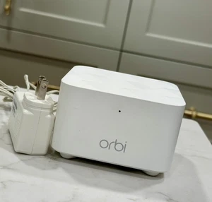 Netgear ORBI Router RBR10 Dual-Band Mesh WIFI Router Add-On Unit Single, Tested - Picture 1 of 5