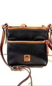 Women's Dooney & Bourke Black Shoulder Bag 9x9" - Picture 1 of 8