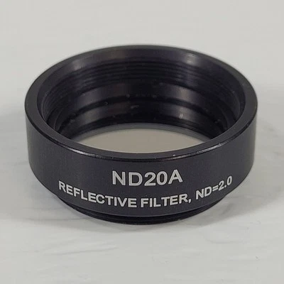 Thorlabs ND20A Reflective 1" Filter Threaded Mount Optical Density 2.0 - Image 1 of 4