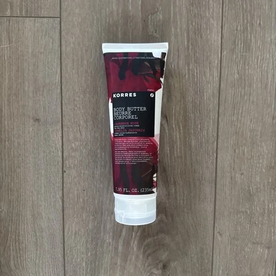 NEW & SEALED KORRES JAPANESE ROSE EXTRA MOISTURIZING BODY BUTTER 7.95 OZ CREAM - Image 1 of 4