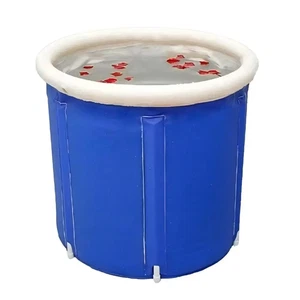 Ice Bath Portable Collapsible Bathtub Thicken Large Adult Inflatable Bath  - Bild 1 von 8