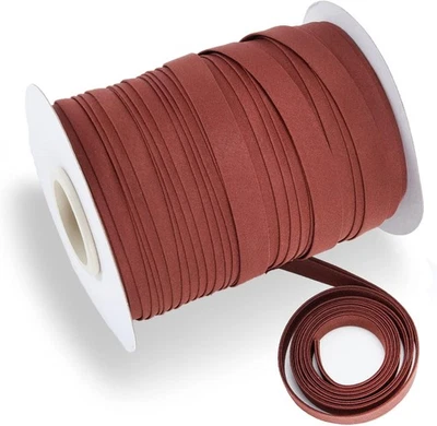 偏置胶带,双折偏置胶带 1/4 英寸连续散装偏置胶带适用于缝纫... — 第 1/4 张图片