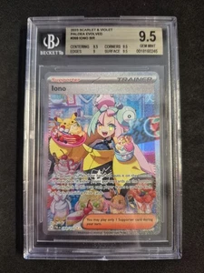 Pokemon 2023, Iono, Paldea Evolved, Beckett BGS 9.5, PAL 269/193, ENG - Imagen 1 de 2