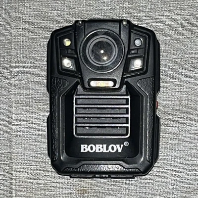 BOBLOV D7 Law Enforcement Body Camera 2K GPS IR Night Vision 256GB Police Guards - Image 1 of 2